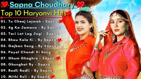 Sapna Choudhary New Songs New Haryanvi Song Jukebox Sapna