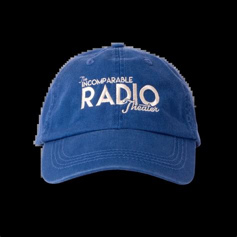 “the Incomparable Radio Theater Logo Hat” Graphic Dad Hat By The Incomparable Radio Theater