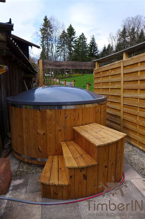 Wooden Hot Tub With Electric Heater Updated Timberin