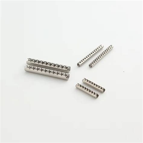 Stainless Steel Toothed Slotted Spring Pins Buy Spring Cotter Pin Serrated Spring Pins Spring