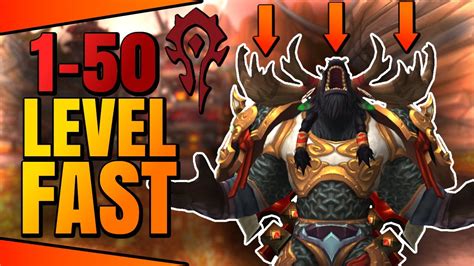 Wow Horde Leveling Guide 1 50 Fast And Easy Youtube