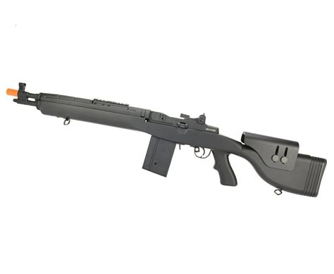 Rifle De Airsoft Socom M14 Dmr Cm032f Bk Bivolt 60mm Cyma