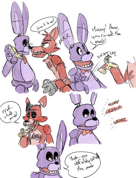 Foxy X Bonnie Comic By Tuffgirl On DeviantArt