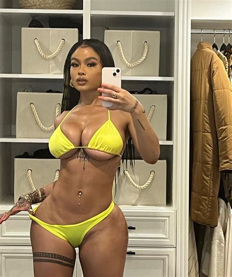 India Westbrooks Looking Sexy In Her Yellow Bikini Cufo510