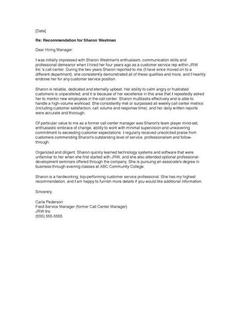 Professional Reference Letter Template ~ Resume Letter