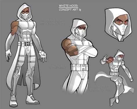 White Hood Concept By Remortal On Deviantart Character Design Male