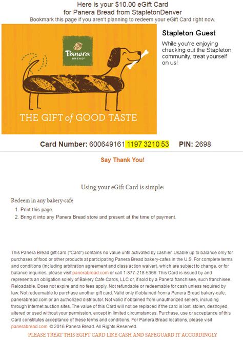 Check your gift card balance check the balance on your panera bread gift card to see if you need to reload or if you're good to go for that next bread bowl. Panera bread gift card balance - SDAnimalHouse.com