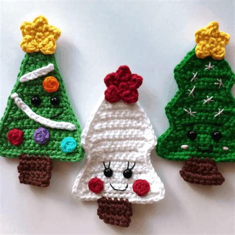 Crochet Christmas Tree Ornaments Free Patterns Web Free Crochet