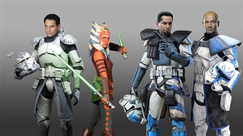 How Clone Wars Characters Would Look In Live Action Starwars