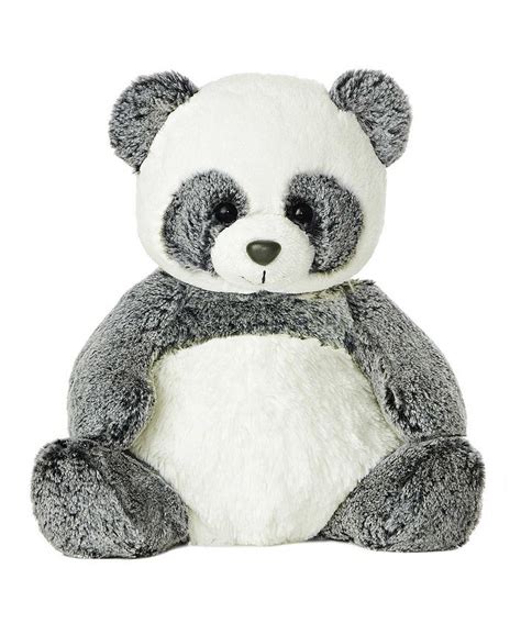 Aurora Medium Ping Panda Sweet And Softer Snuggly Plush Toy White 12