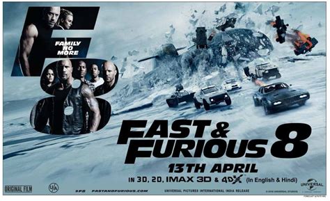 Это восьмая часть франшизы форсаж. Fast and Furious 8 The Fate of the Furious | Fate of the ...