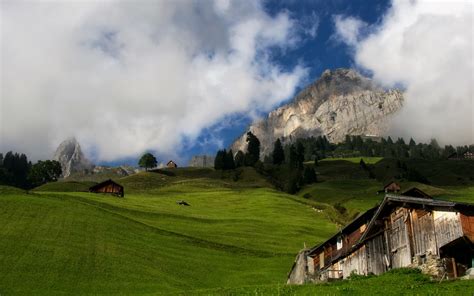 壁紙、2560x1600、スイス、山、草原、風景写真、アルプス山脈、自然、ダウンロード、写真