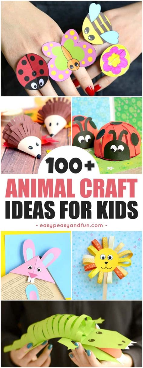 100 Free Animal Craft Ideas For Kids