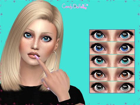 A Set Of Cute Real Looking Pretty Eyes For Your Sims Looks And Goes