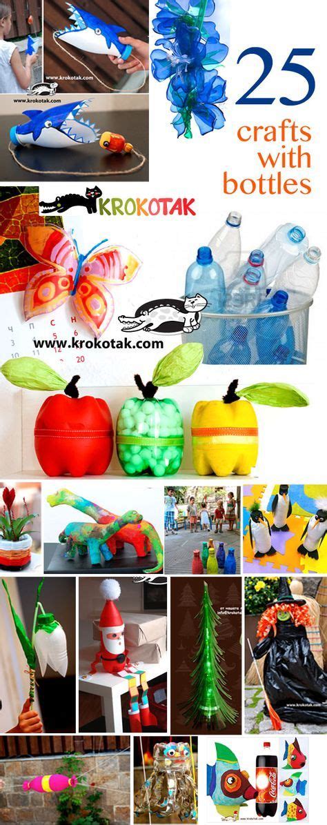 25 Crafts With Plastic Bottles Pop Bottle Crafts Plastic Bottle