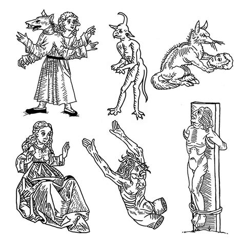 New Flash Sheet Of Weird Medieval Woodcuts Does Anyone Else Love This