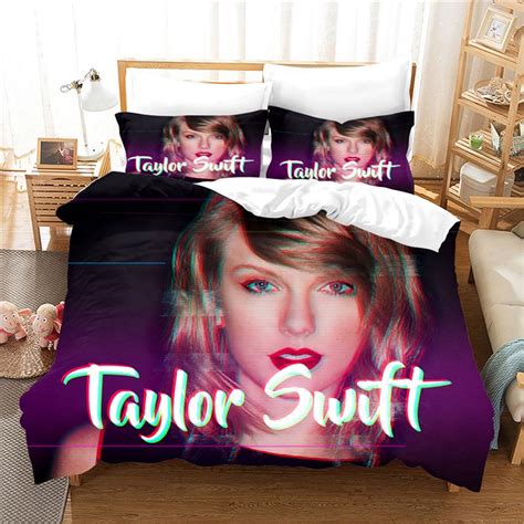 Buy 3d Printed Taylor Swift Duvet Cover Creative Taylor Swift Bedding