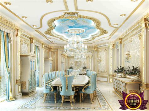 Presentable Luxury In Dining Room Design