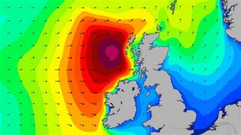 Met Office Warns Of More Severe Gales For Western Isles Bbc News