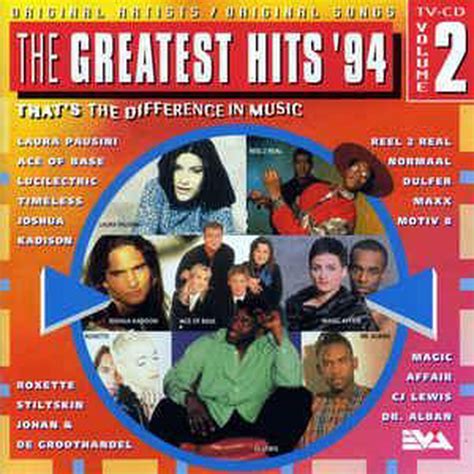 The Greatest Hits 94 Volume 2 Div Artiesten Cd Album
