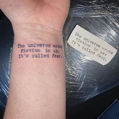 He grew up in aberdeen, scotland, and inherited his family's english title at the age of ten, becoming baron byron of rochdale. 49 Meaningful Quote Tattoos To Inspire Lifetime Positivity - Our Mindful Life