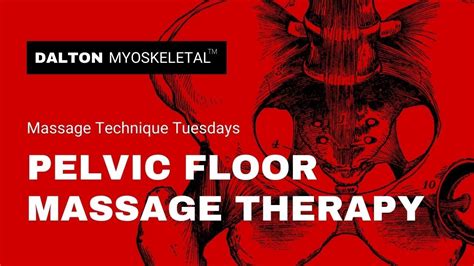 pelvic floor massage therapy myoskeletal alignment techniques youtube