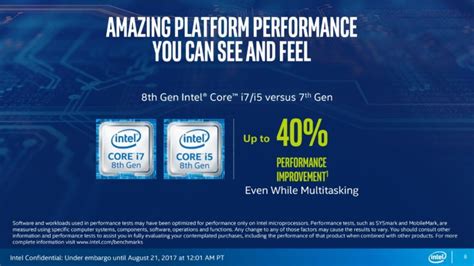 Big companies already have the next generation product in the pipeline even before the current generation is released. Intel's 8th Gen Kaby Lake-R Launched, Cannonlake and ...