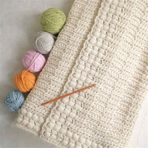 Simple Textured Crochet Blanket Pattern Crochet Life