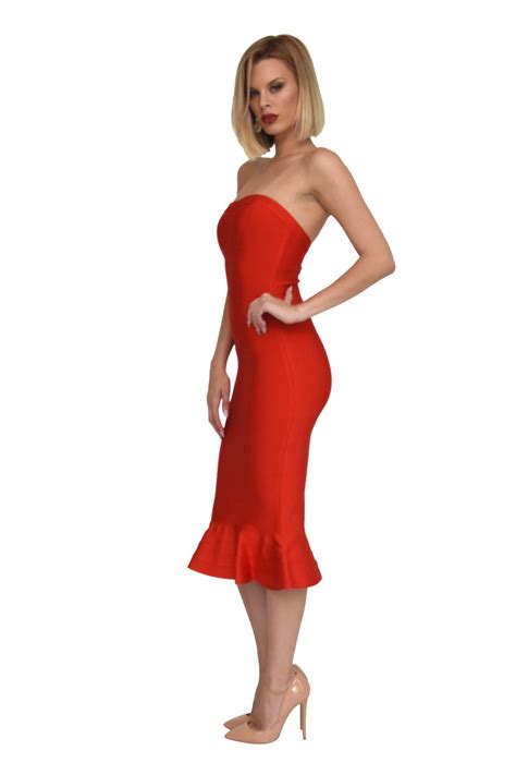 Helena Dress Red Noodz Boutique