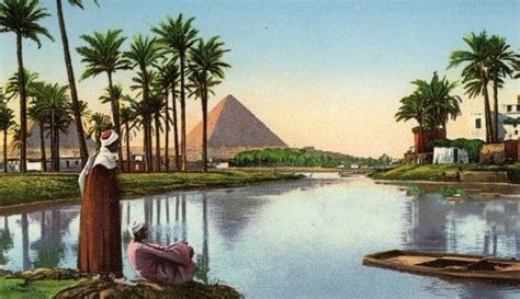 Pyramids By The Nile River Egypt Museum Ancient Egypt Projects