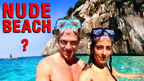 Hiking To A NUDE BEACH In Italy SARDINIA YouTube