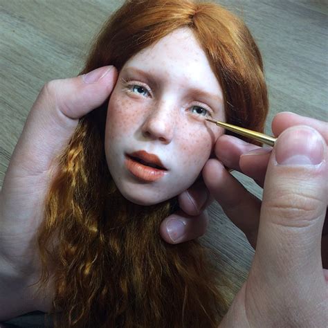 Russian Artist Makes Incredibly Realistic Doll Faces That Will Make