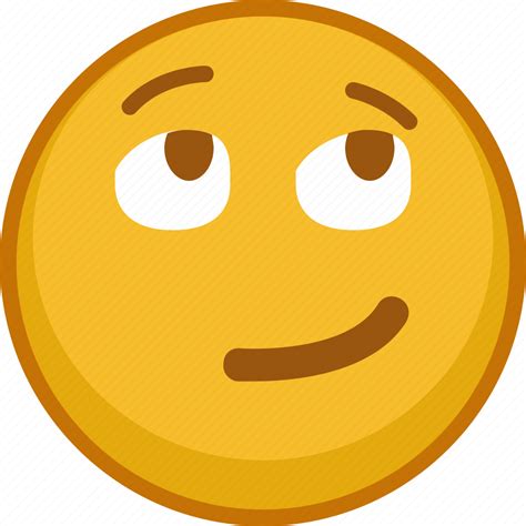 Emoji Emoticon Emotion Interested Smile Smiley Icon Download On