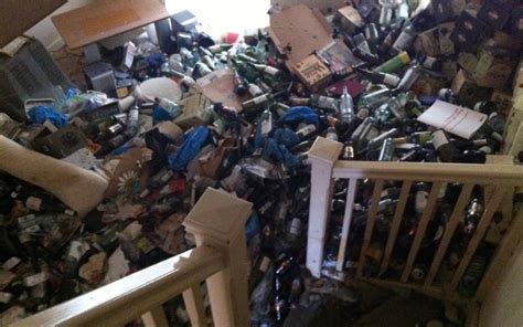 Filthy Tenant Leaves House Crammed With Bottles Cigarette Ends And Food Scraps Telegraph