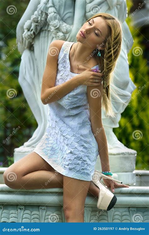 dreamy girl standing stock image image of dreaming shape 26350197
