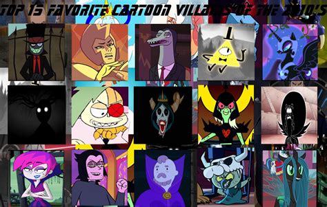 My Top 15 Cartoon Villains Of The 2010s By Dulcechica19 On Deviantart