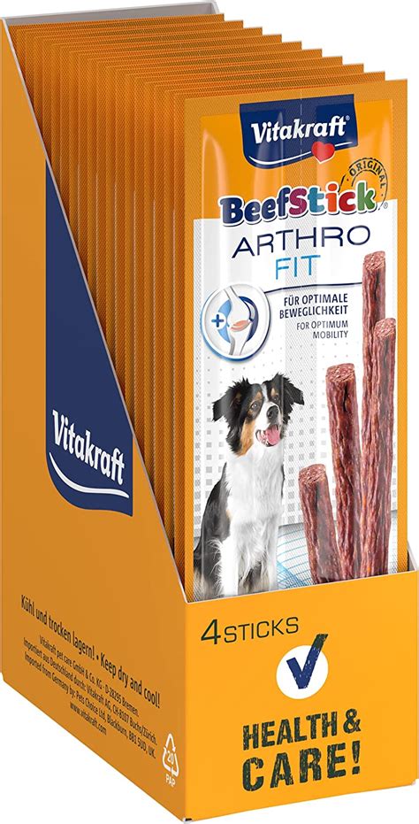 Vitakraft Hundesnack Beef Stick Arthro Fit 10x 4 St Amazonde Haustier