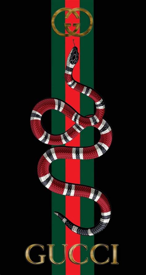 Wallpaper image by taliesha yokley apple logo wallpaper iphone. Download Gucci Snake wallpaper by ZaknafeinSamekh - 7b ...