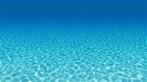 Blue Water Aqua Turquoise Underwater Sea Ocean Azure Sky