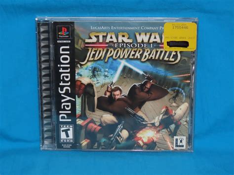 Star Wars Jedi Power Battles Sony Playstation 1 Vintage Used Etsy