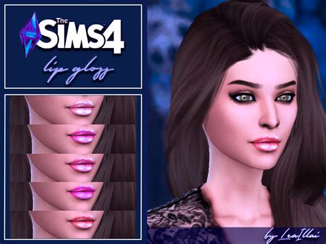 The Sims Resource Lip Gloss Ts4