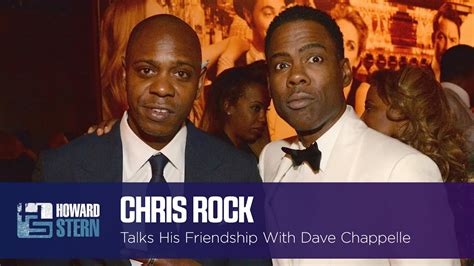 Chris Rock Talks His Friendship With Dave Chappelle Youtube