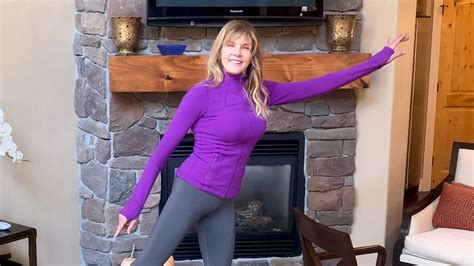 10 Minute Balance And Energy Workout With Kathy Smith Easy Workouts Simple Workout Routine
