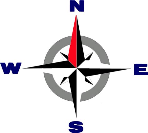 Download North Arrow Transparent Background Transparent Compass Rose