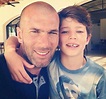 "The Maestro of the game" — Zidane with his youngest son Elyaz