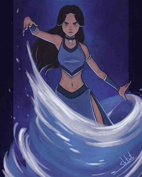 Waterbending Goddess👸🏾💯 Artis Avatar Aang Avatar Legend Of Aang Team