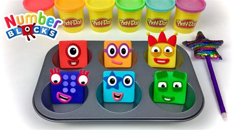 Numberblocks Play Doh Play Doh How To Make Numberblocks Out Of