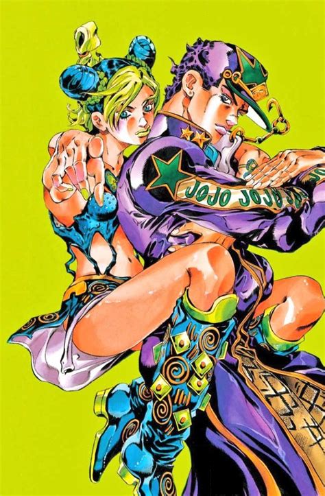 jojo s bizarre adventure part 6 stone ocean jolyne and jotaro kujo by hirohiko araki jojos