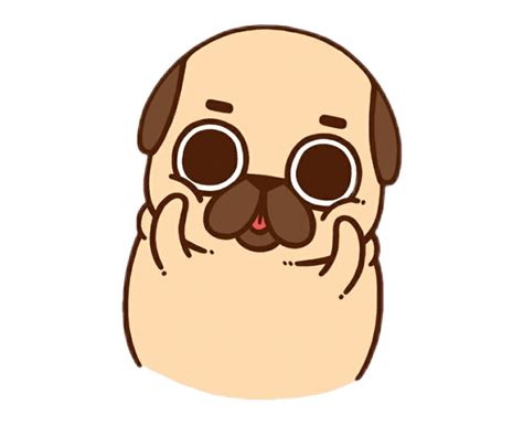 Kawaii Pug Png Free Download Png All Png All