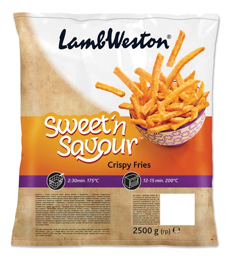 Lamb Weston Sweet N Savour Crispy Fries Sweet Potato 25 Kg